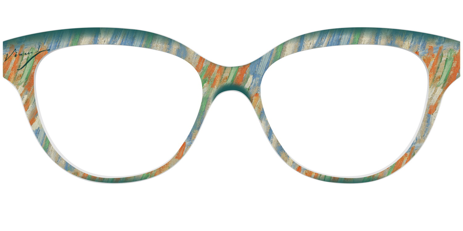 The Brush Strokes - Front Top Image - Pair Eyewear