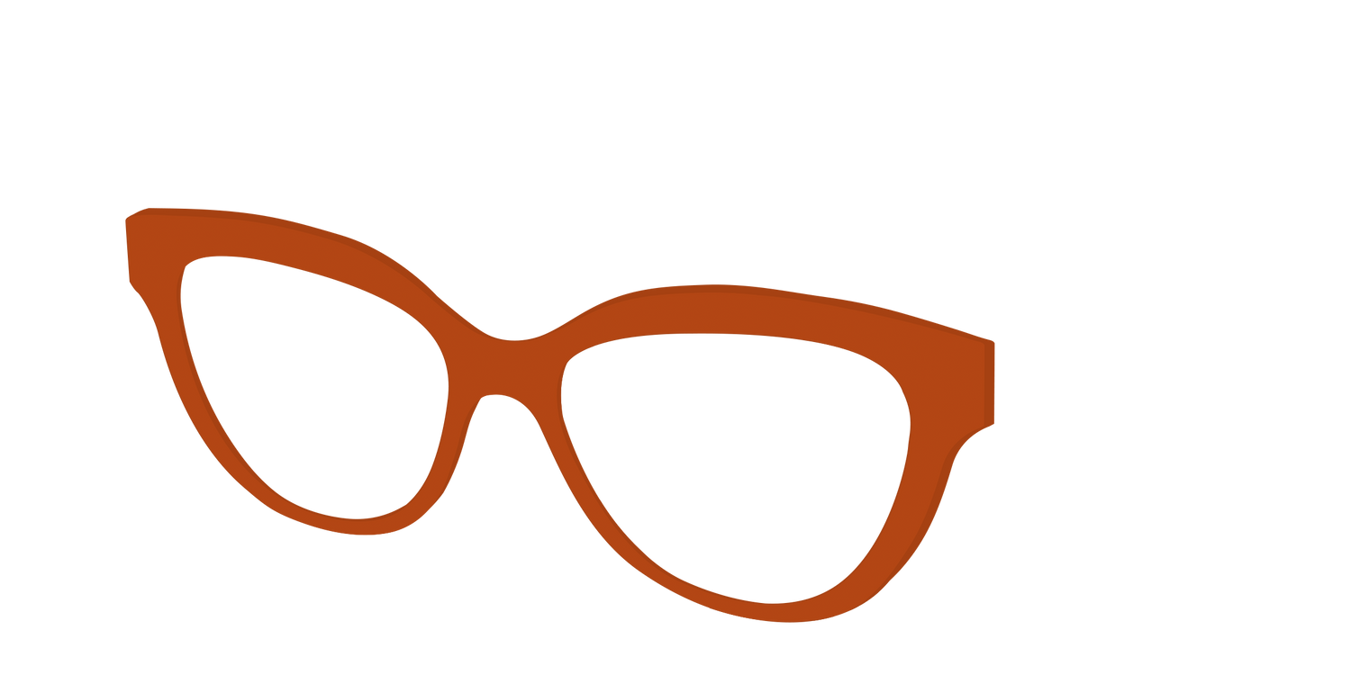 The Burnt Orange - Angle Top Image - Pair Eyewear