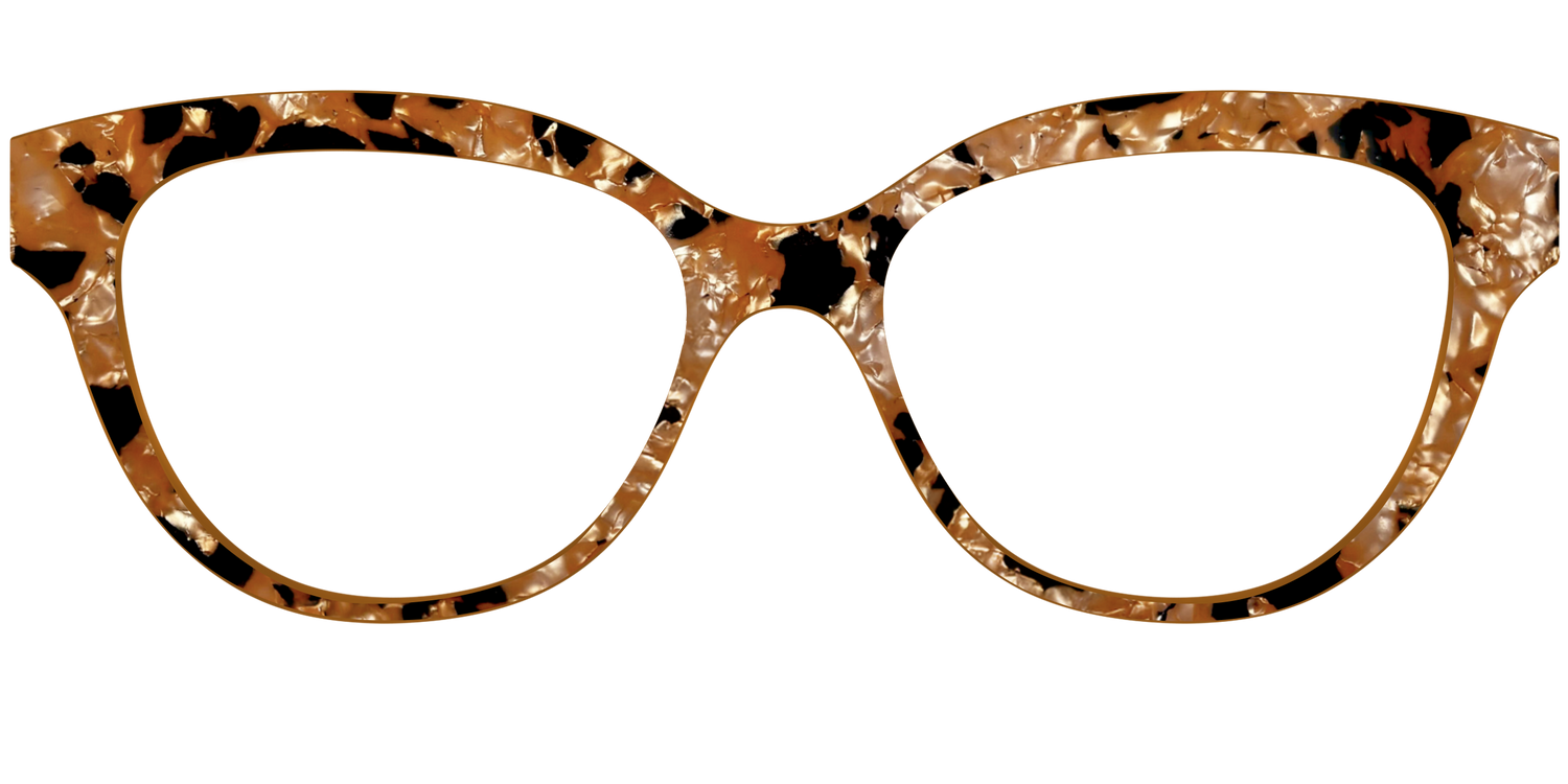 The Caramel Pearl Tortoise - Front Top Image - Pair Eyewear
