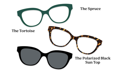 The Quinn - Lensless - Pairing Set - Pair Eyewear