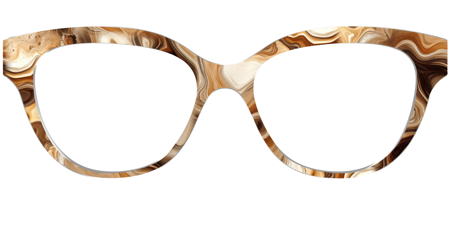 The Espresso Marble - Front Top Image - Pair Eyewear