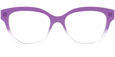 The Grape Gradient Crystal - Front Top Thumbnail - Pair Eyewear