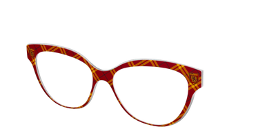 The Gryffindor™ Plaid - Angle Top Thumbnail - Pair Eyewear