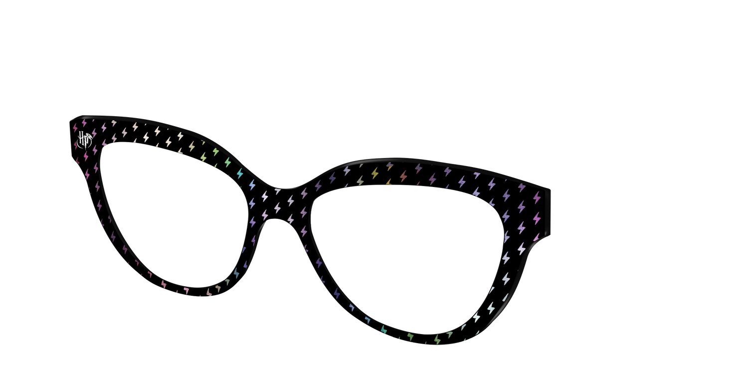 The Holographic Lightning Bolts - Angle Top Image - Pair Eyewear