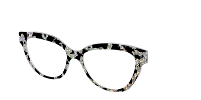 The Holographic Mottled Tortoise - Angle Top Thumbnail - Pair Eyewear