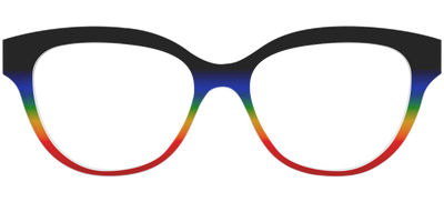 The Love Wins Gradient - Front Top Thumbnail - Pair Eyewear