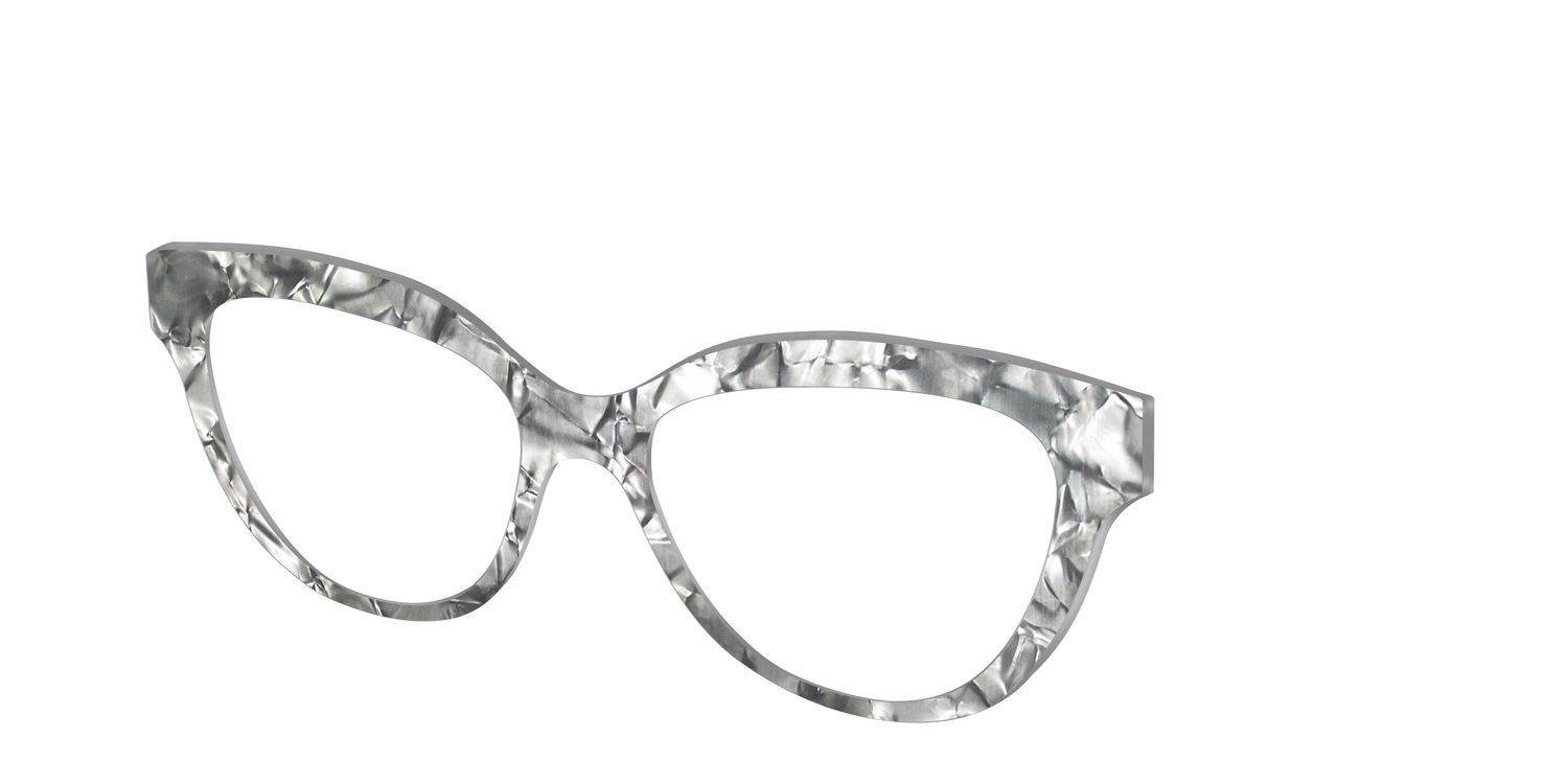 The Obsidian Pearl Marble - Angle Top Image - Pair Eyewear