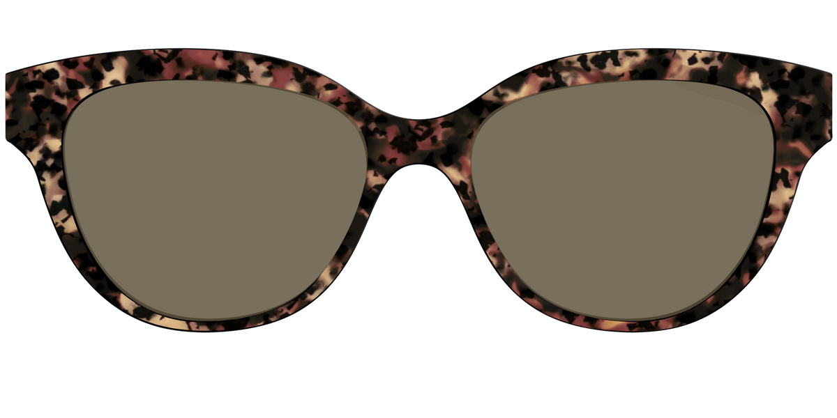 The Polarized Sienna Tortoise Sun Top - Front Top Image - Pair Eyewear