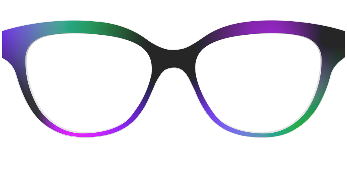 The Potion Gradient - Front Top Image - Pair Eyewear