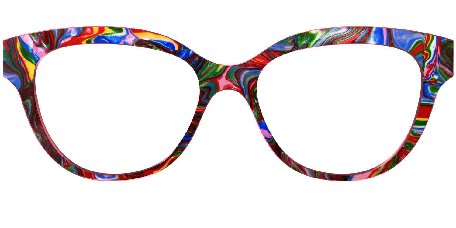 The Radiant Pearl Marble - Front Top Image - Pair Eyewear