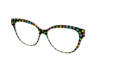 The Rainbow Paw Print - Angle Top Thumbnail - Pair Eyewear