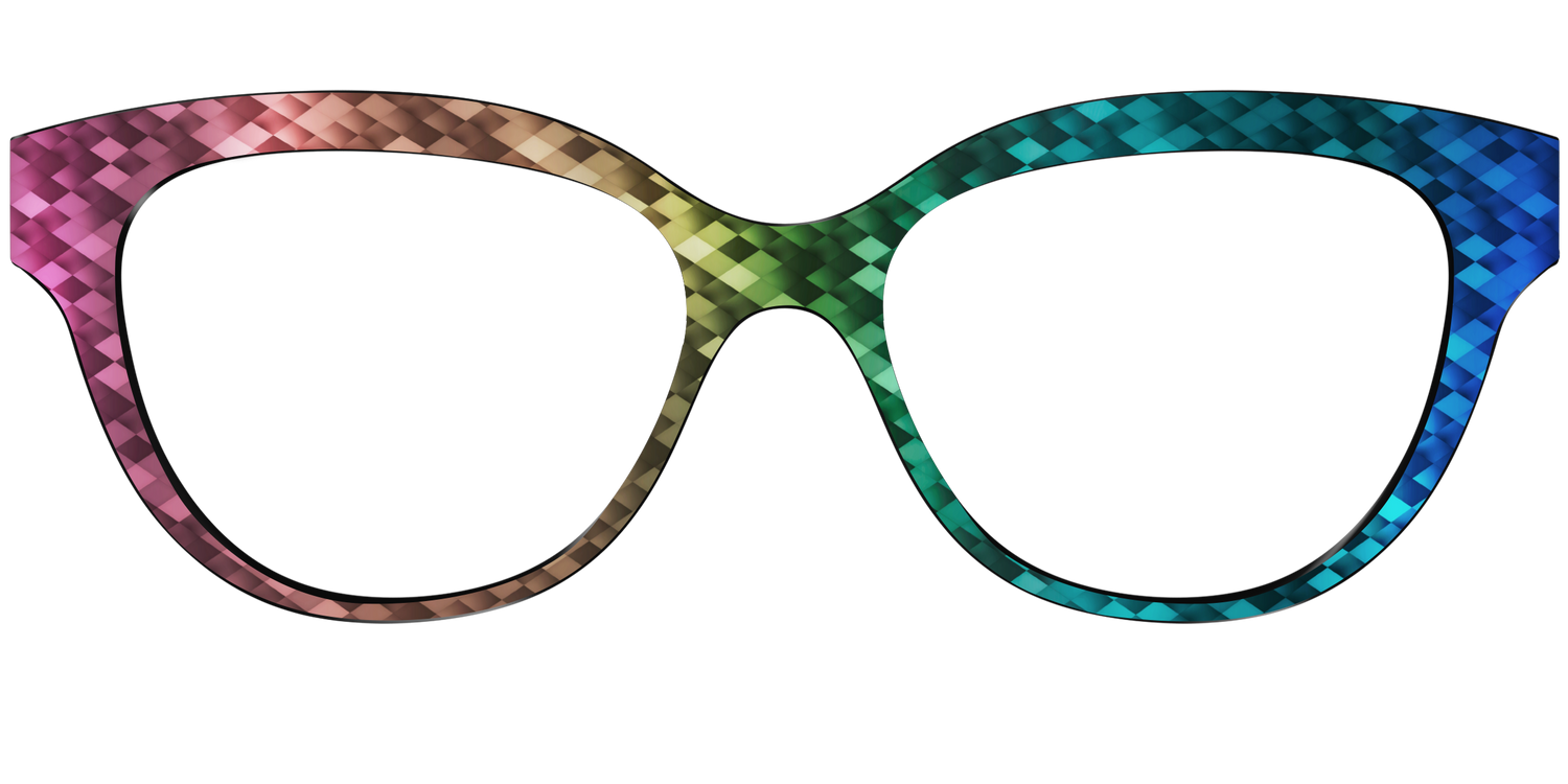 The Rainbow Prism - Front Top Image - Pair Eyewear