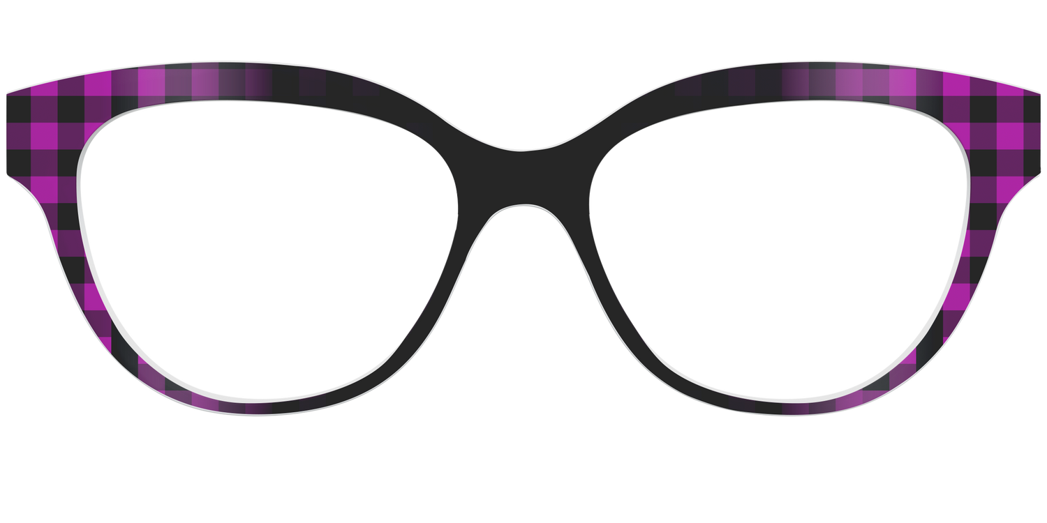 The Reimagined Plaid - Front Top Image - Pair Eyewear
