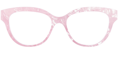 The Rose Quartz Pearl Marble - Front Top Thumbnail - Pair Eyewear