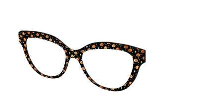 The Shimmer Jack-o'-Lanterns - Angle Top Thumbnail - Pair Eyewear