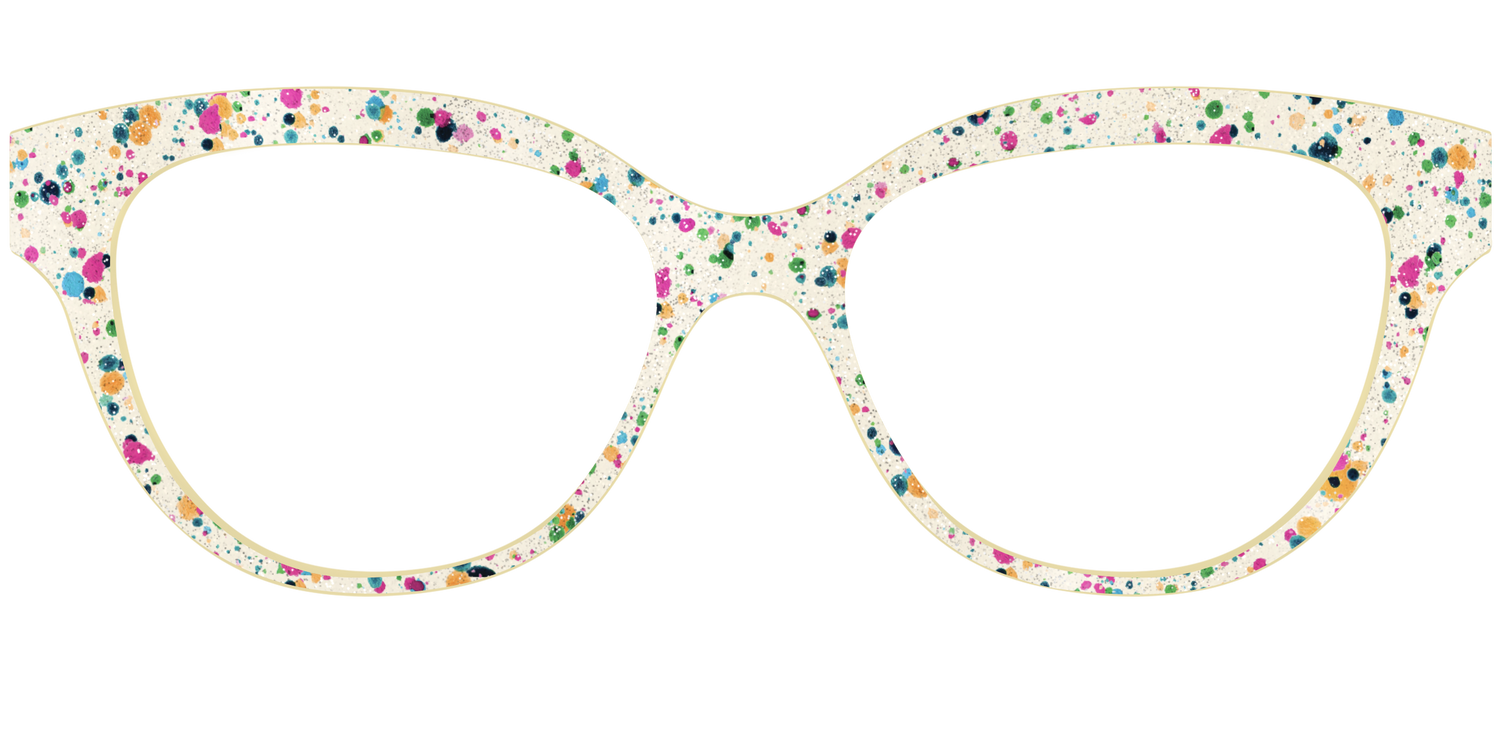 The Shimmer Speckled Egg - Front Top Image - Pair Eyewear
