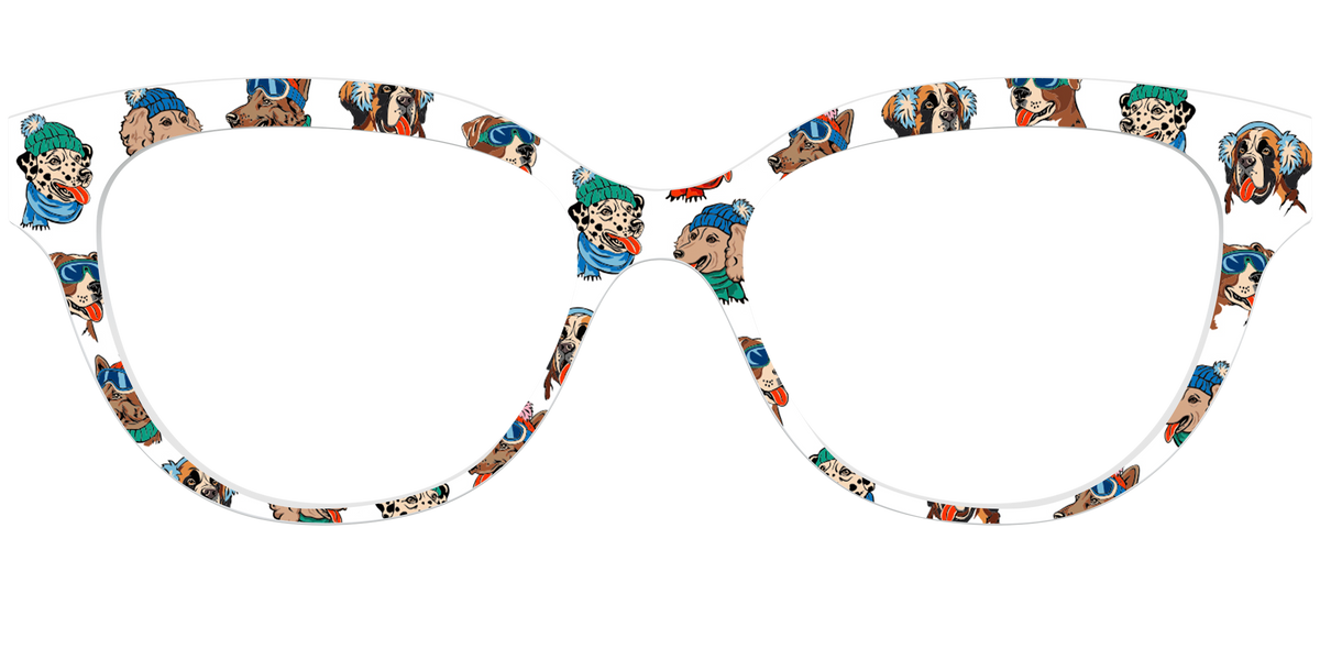 The Ski Paw-Trol - Front Top Image - Pair Eyewear