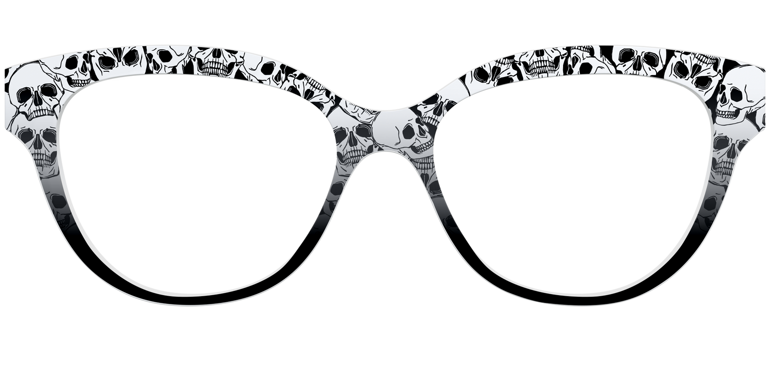The Stacked Skulls - Front Top Image - Pair Eyewear