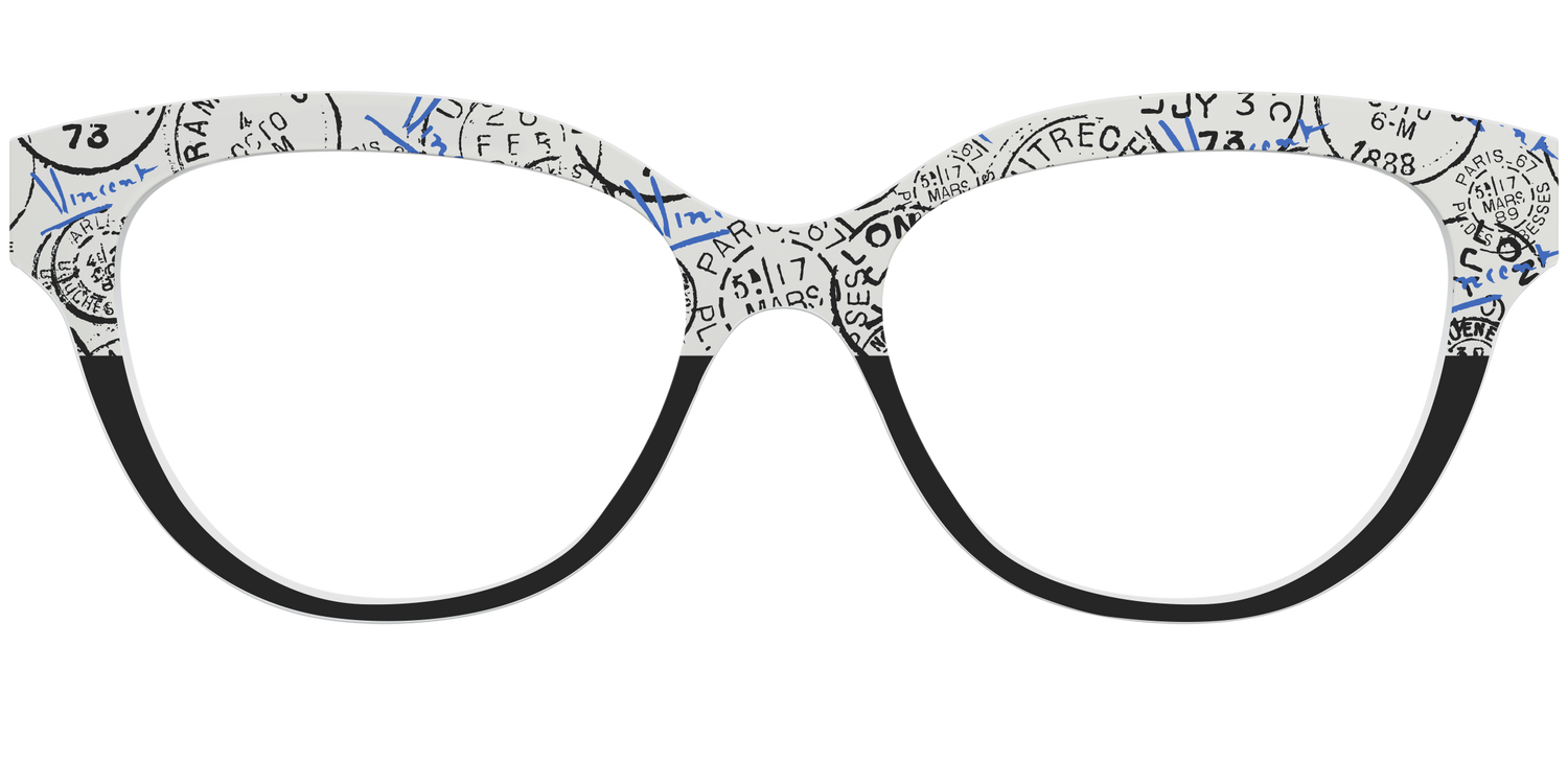 The Stamps Split - Front Top Image - Pair Eyewear