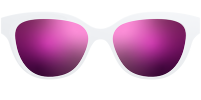 The Polarized White Sun Top - Front Top Thumbnail - Pair Eyewear