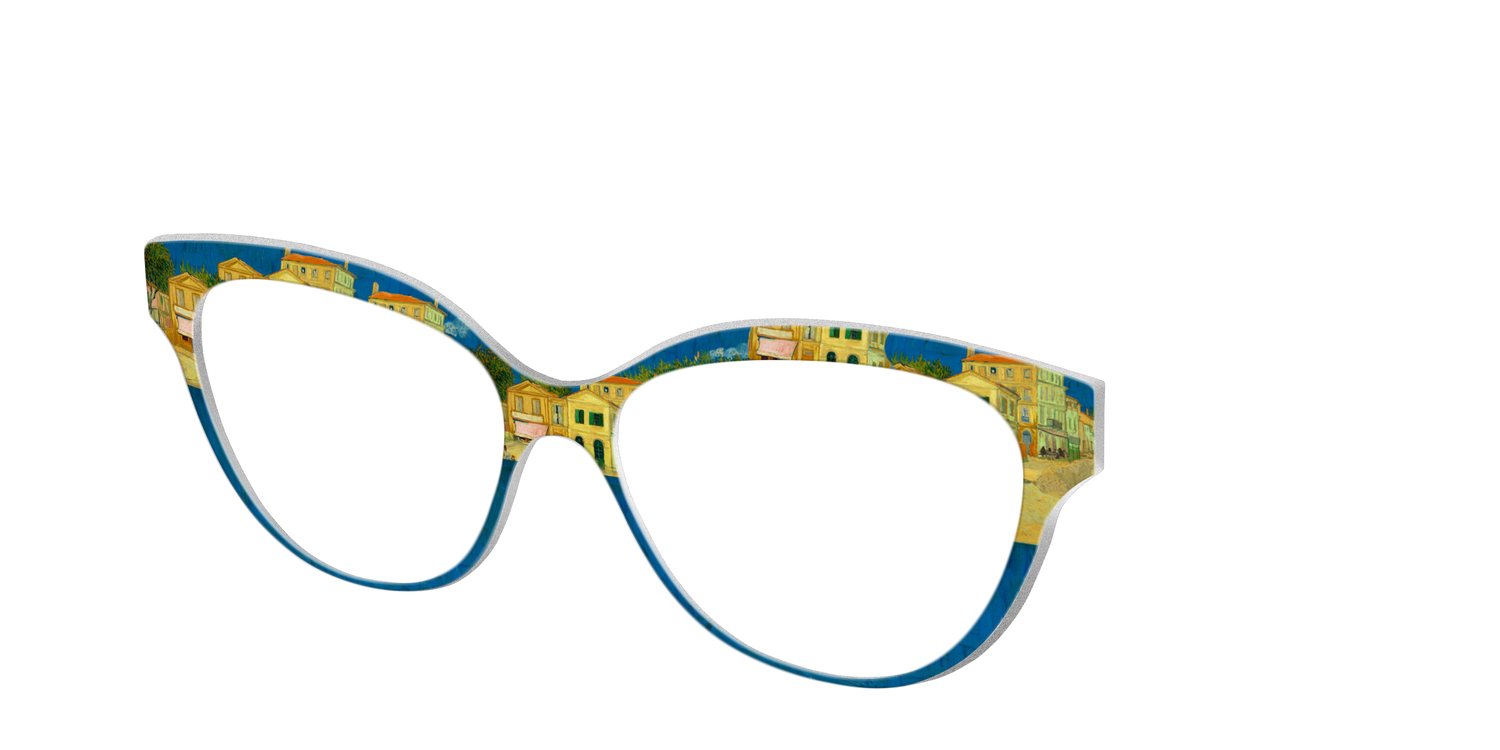 The Yellow House - Angle Top Image - Pair Eyewear