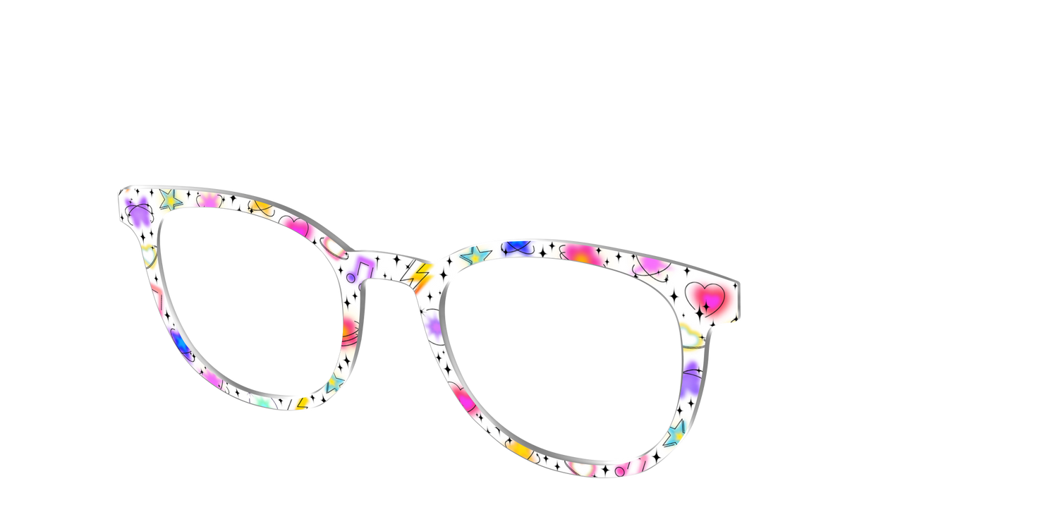 The Airbrushed Icons - Angle Top Image - Pair Eyewear