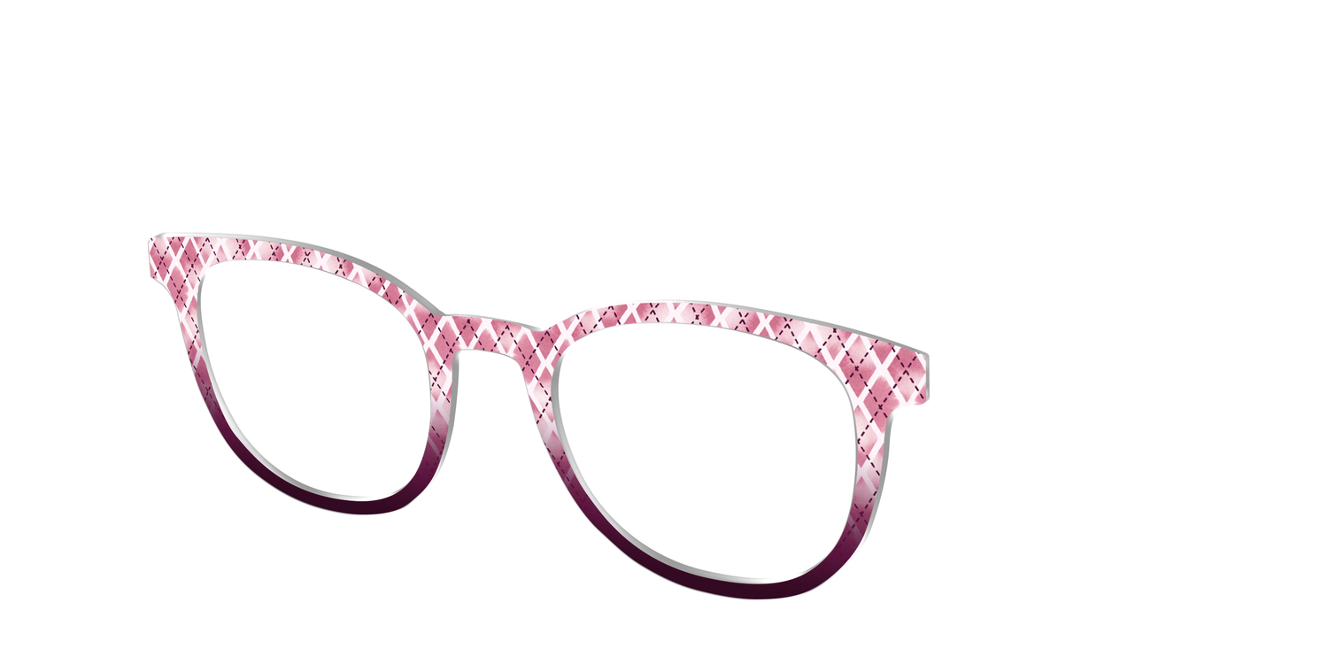 The Artful Argyle - Angle Top Image - Pair Eyewear
