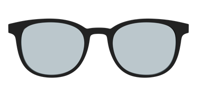 The Black With Slate Blue Lens - Front Top Thumbnail - Pair Eyewear
