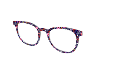 The Bone-Chilling Blossoms - Angle Top Thumbnail - Pair Eyewear