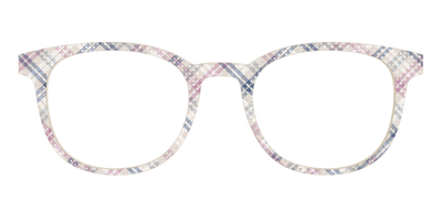 The Chiffon Plaid with Silver Foil Polka Dots - Front Top Thumbnail - Pair Eyewear