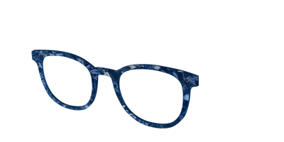 The Deep Slate Pearl Marble - Angle Top Thumbnail - Pair Eyewear