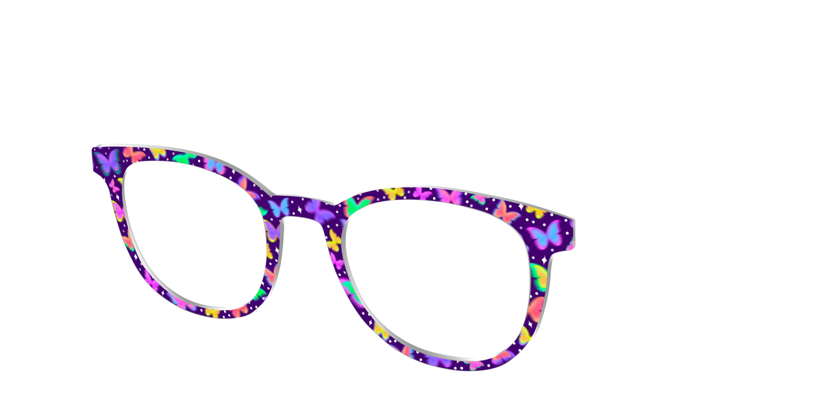 The Delicate Butterflies - Angle Top Image - Pair Eyewear