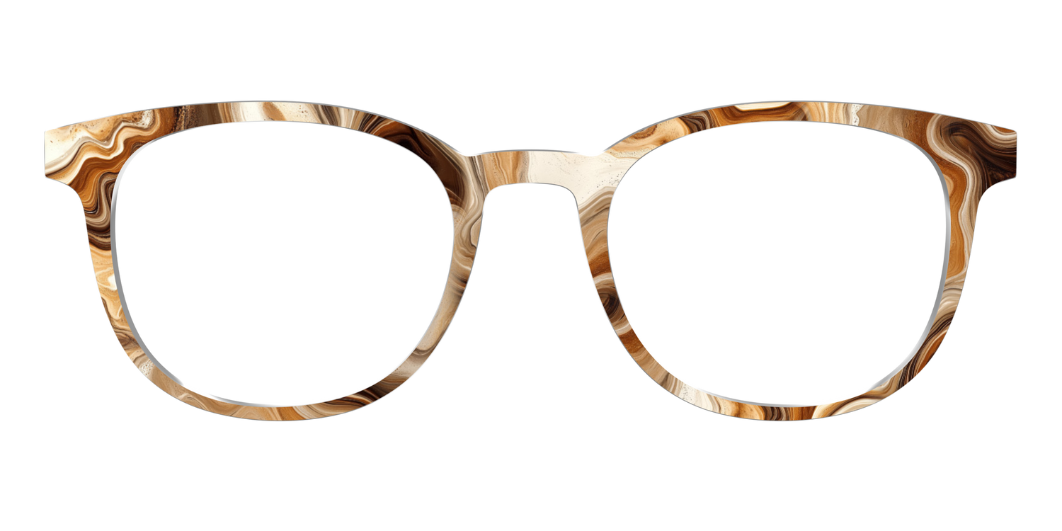 The Espresso Marble - Front Top Image - Pair Eyewear