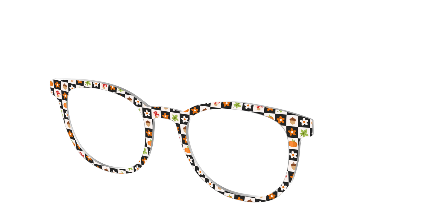 The Fall Festive Check - Angle Top Image - Pair Eyewear