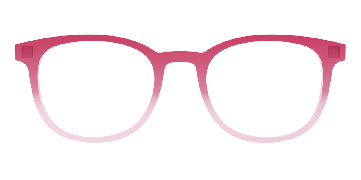 The Flamingo to Blush Gradient Crystal - Front Top Image - Pair Eyewear