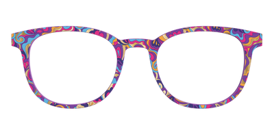 The Flower Power Paisley with Gold Foil - Front Top Thumbnail - Pair Eyewear