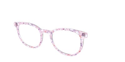 The Frightfully Fun Doodles Crystal - Angle Top Thumbnail - Pair Eyewear