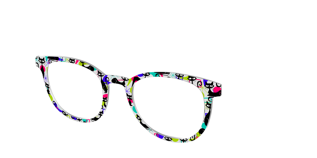 The Futuristic Felines - Angle Top Image - Pair Eyewear