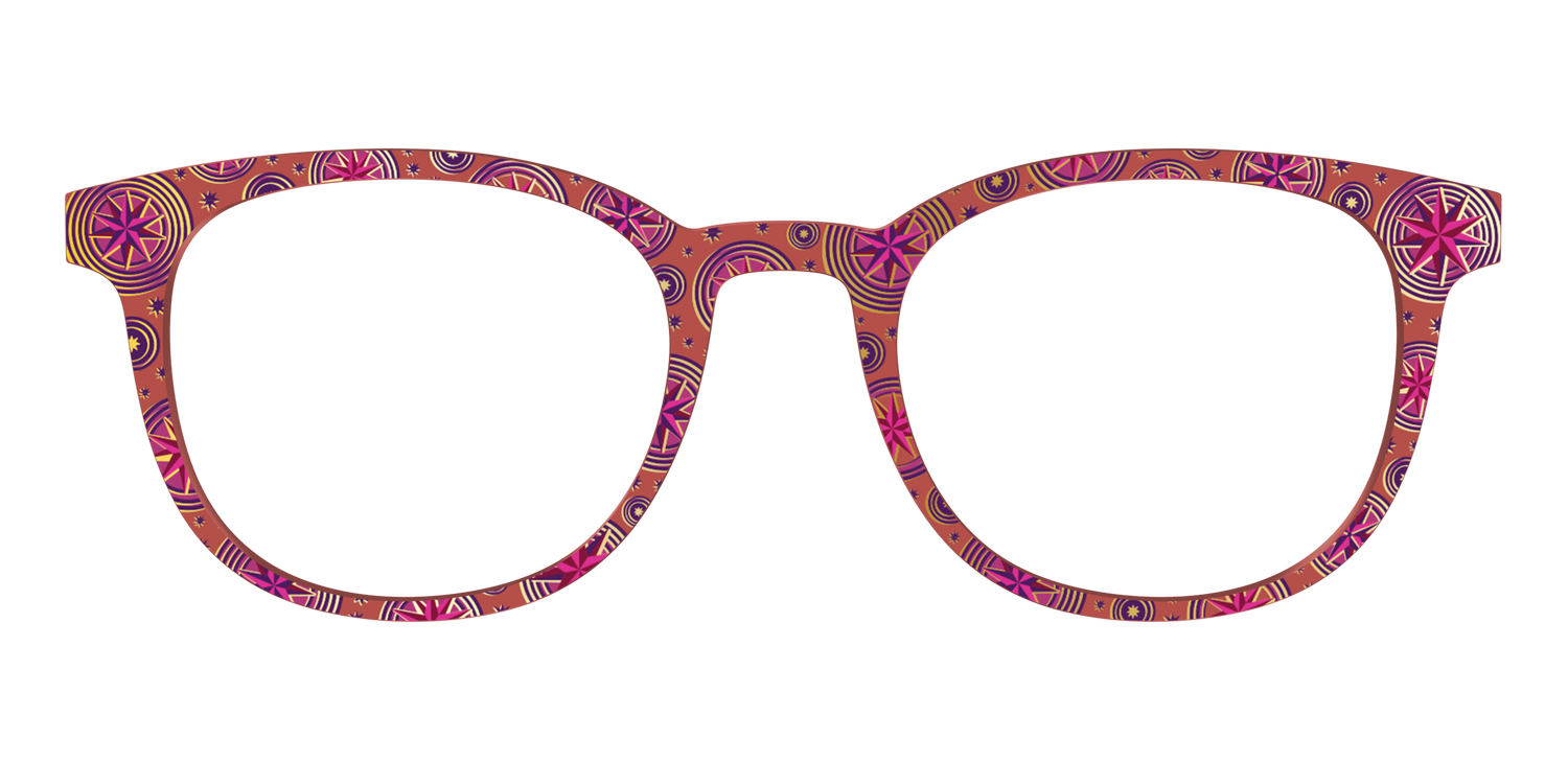 The Gold Foil Luna Lovegood™ - Front Top Image - Pair Eyewear