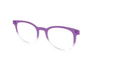 The Grape Gradient Crystal - Angle Top Thumbnail - Pair Eyewear