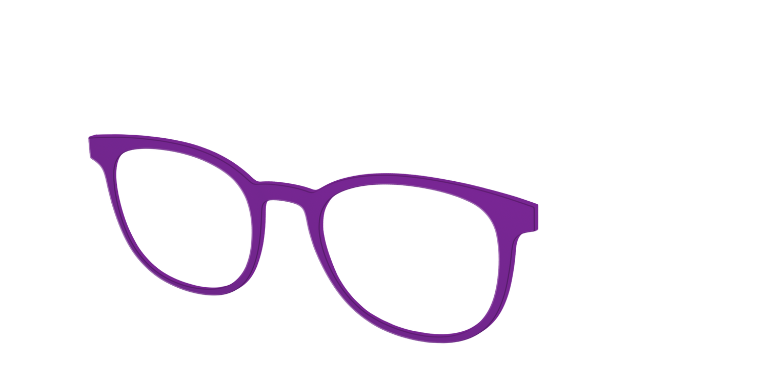 The Grape - Angle Top Image - Pair Eyewear