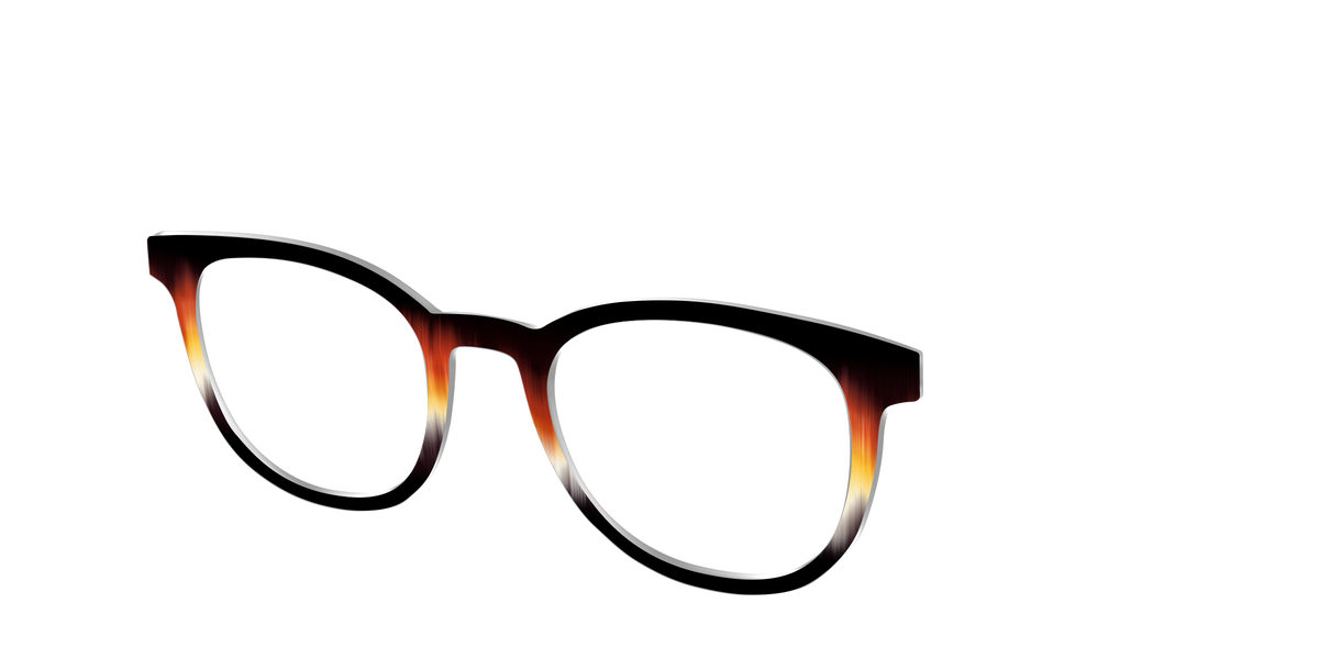 The Hallows' Eve Gradient - Angle Top Image - Pair Eyewear