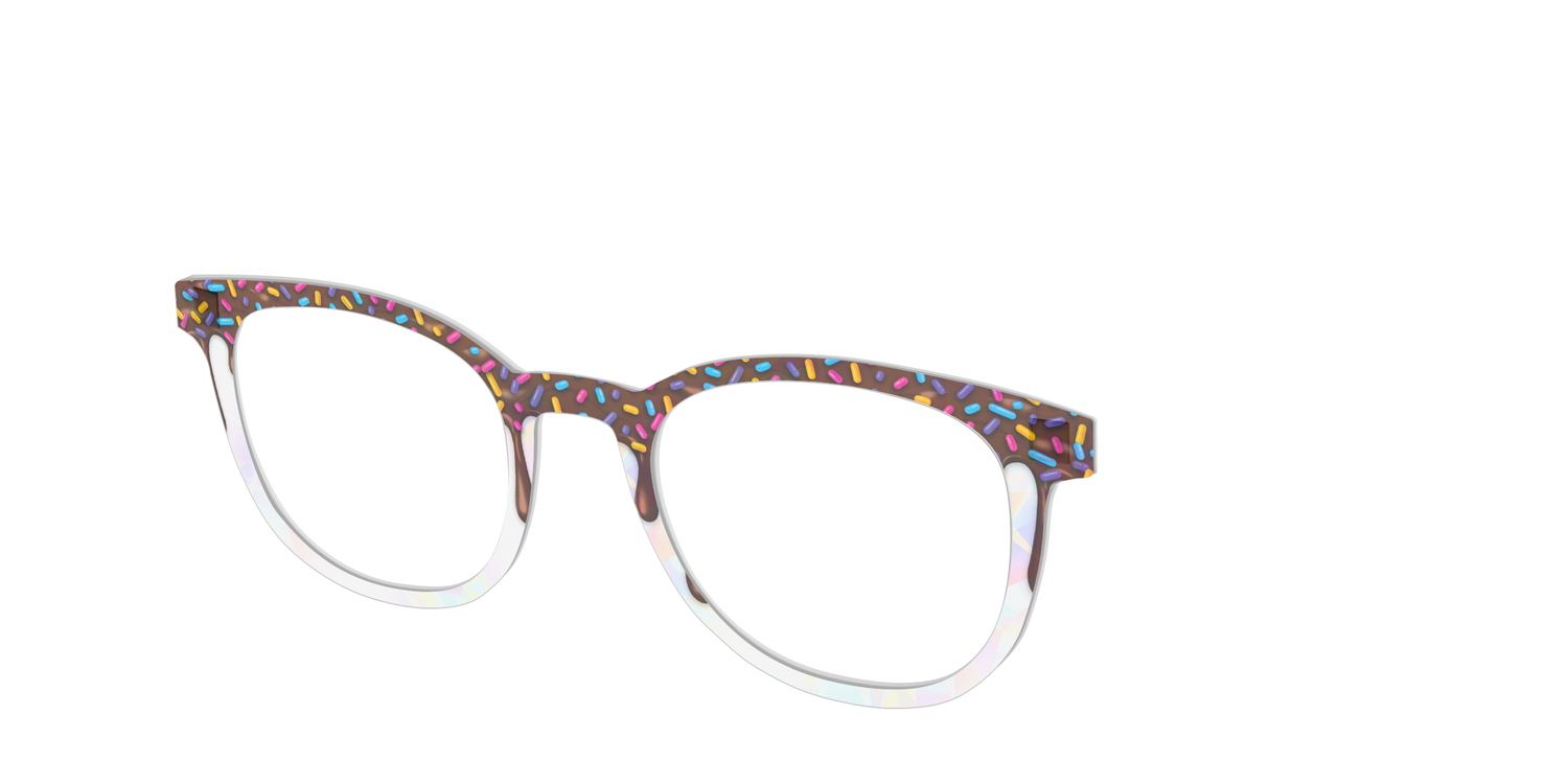 The Holographic Milkshake - Angle Top Image - Pair Eyewear