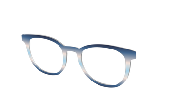 The Hydrangea Haze Gradient - Angle Top Thumbnail - Pair Eyewear
