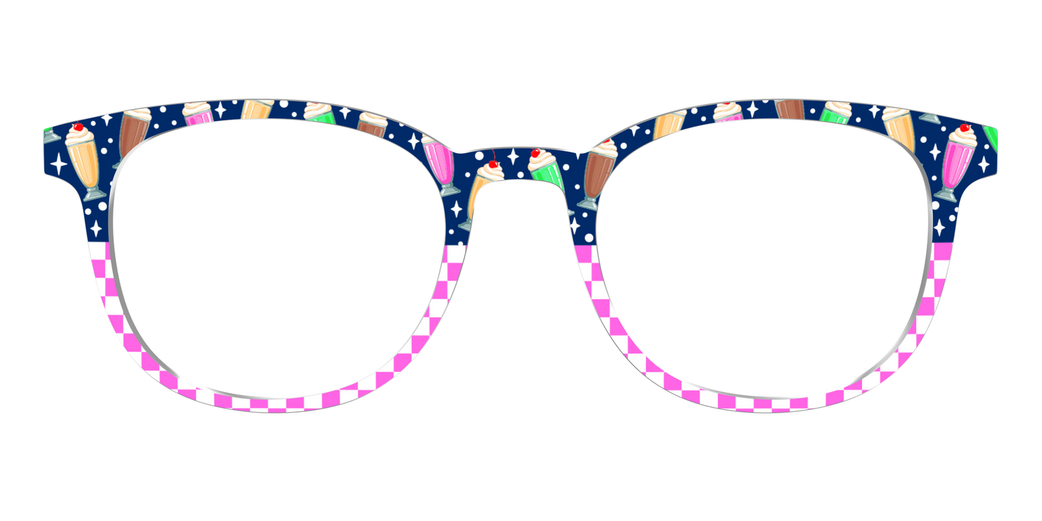 The Ice Cream Social Split - Front Top Image - Pair Eyewear