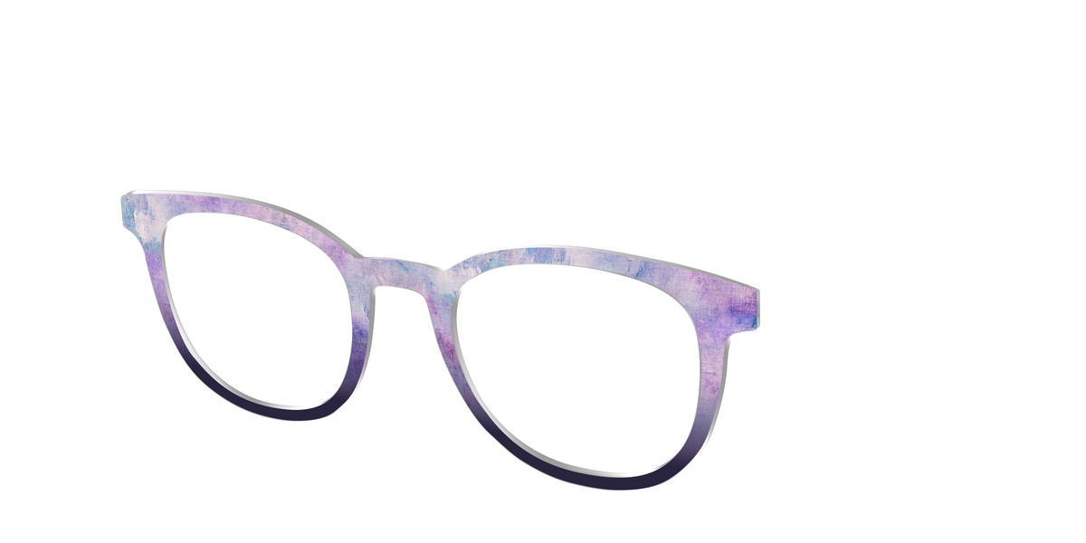 The Lilac Underpaint - Angle Top Image - Pair Eyewear