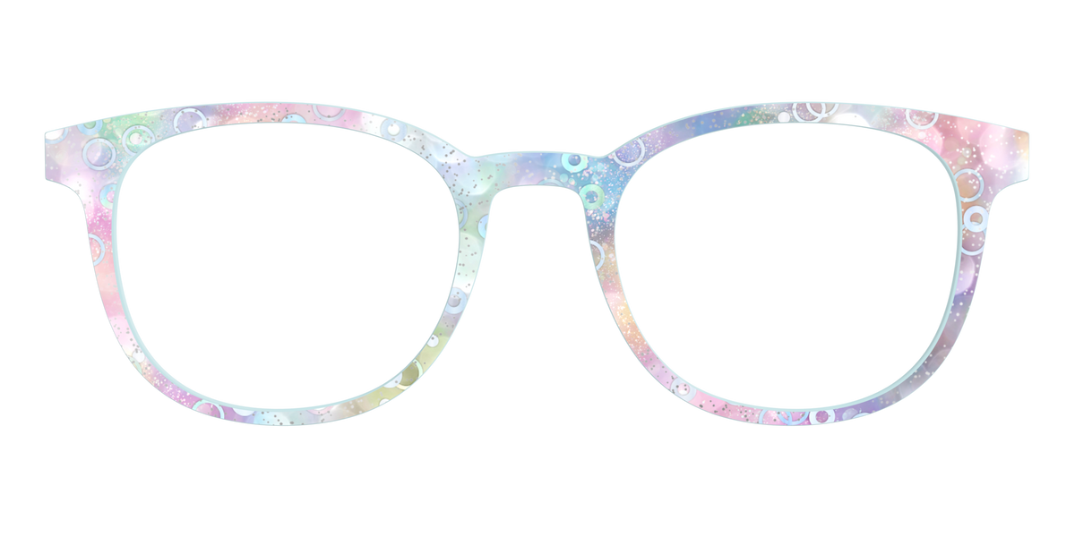 The Mermaid Bokeh with Bubble Glitter - Front Top Image - Pair Eyewear