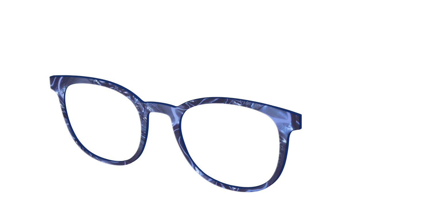 The Midnight Marble - Angle Top Image - Pair Eyewear