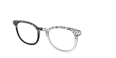 The Musical Shimmer Split - Angle Top Thumbnail - Pair Eyewear