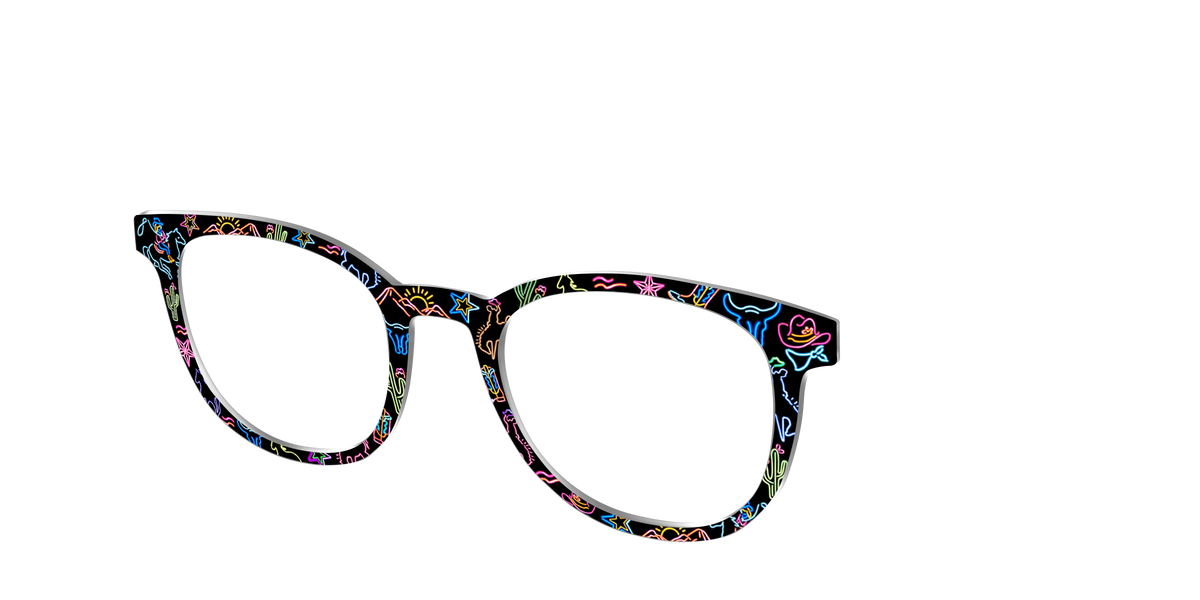 The Neon Rodeo - Angle Top Image - Pair Eyewear